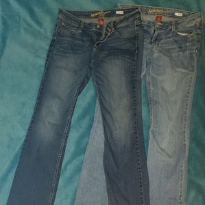 2 Pairs of Arizona Bootcut Jeans